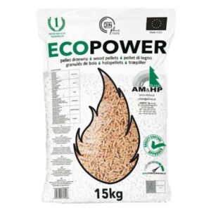 ecopower houtpellets – 78 zakken van 15 kg